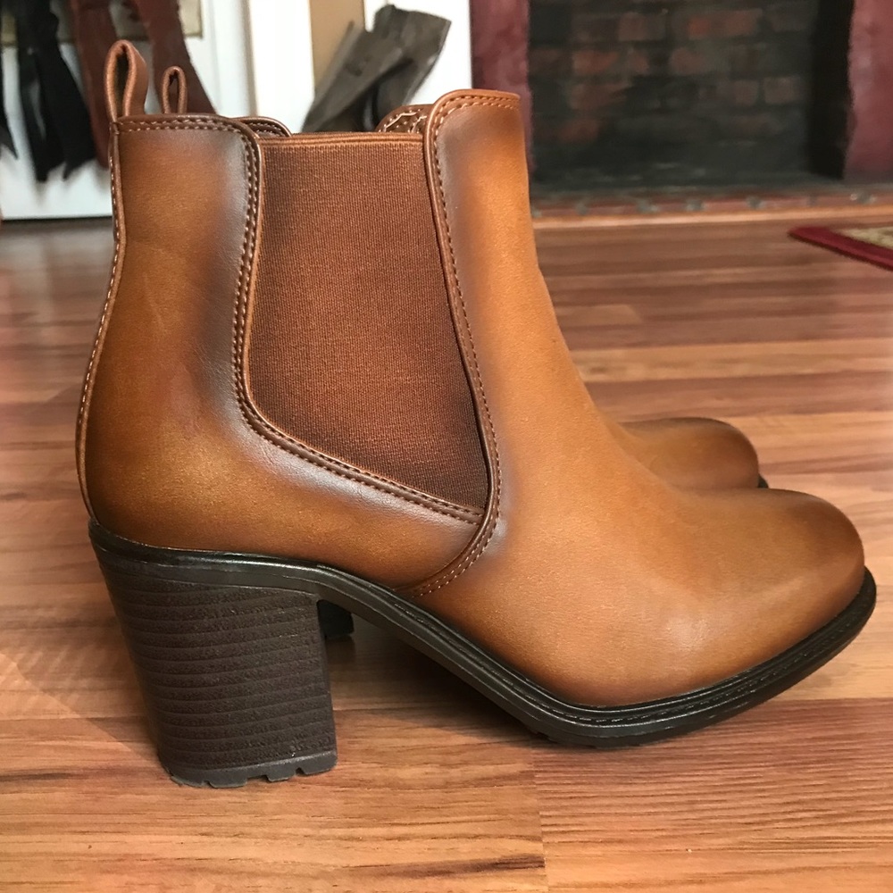 ombré booties